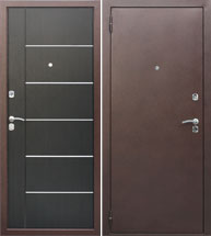 Входные металлические двери GARDA (ГАРДА) молдинг
